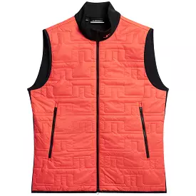 Stefano LX Padded Hybrid Gilet Hot Coral - W23