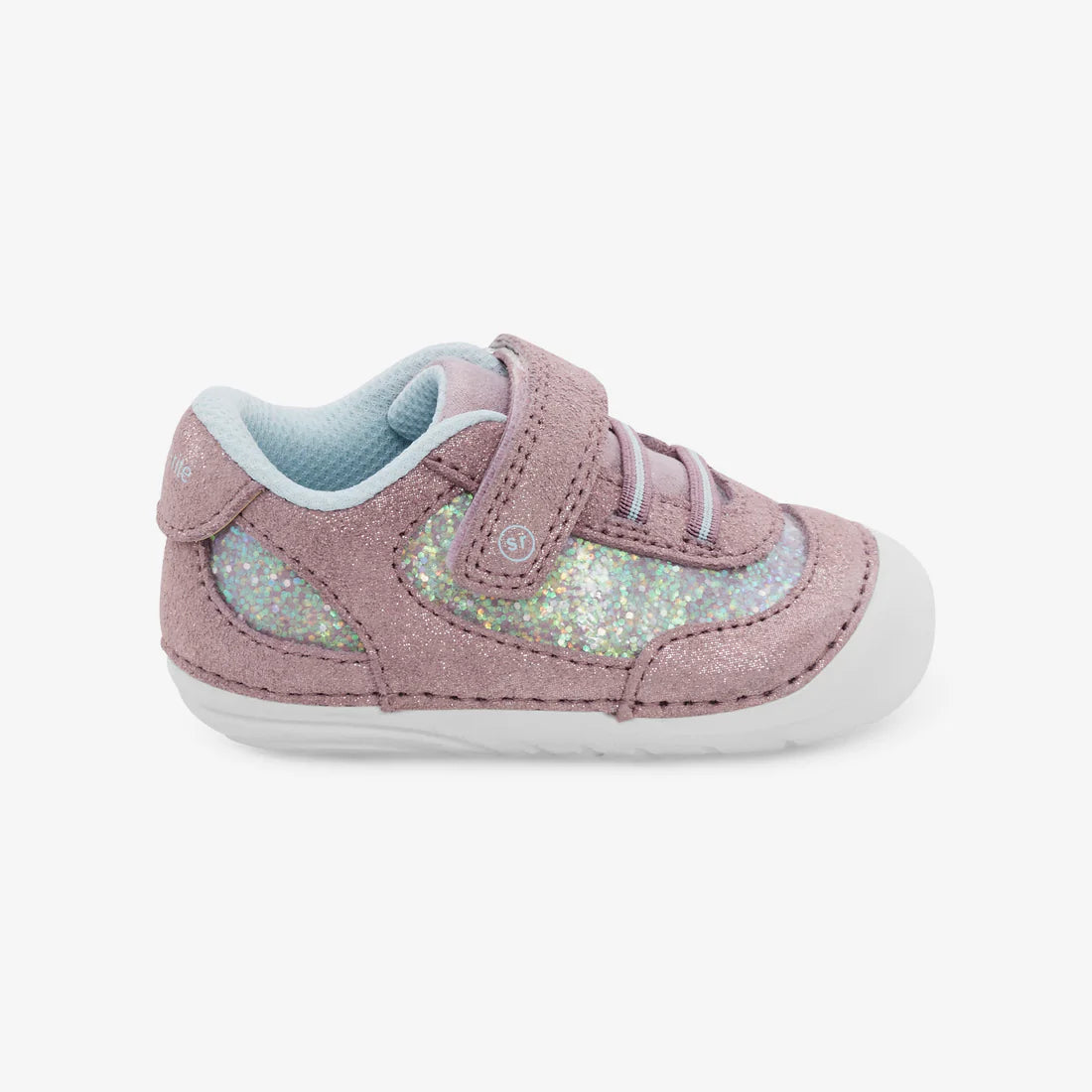 Stride Rite Lavender Multi Jazzy Soft Motion Baby Sneaker