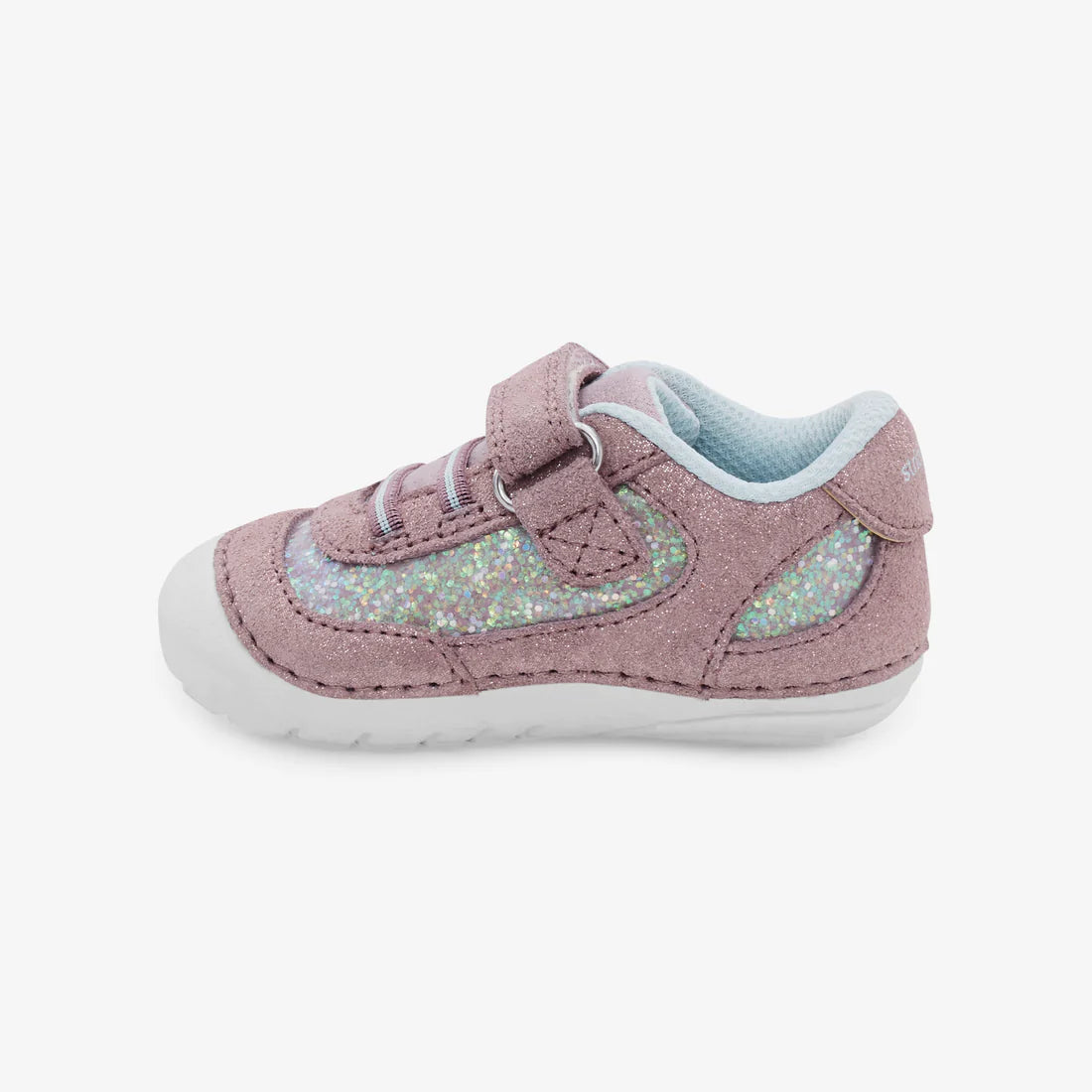 Stride Rite Lavender Multi Jazzy Soft Motion Baby Sneaker