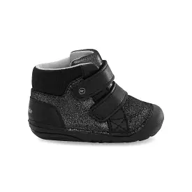 Stride Rite Martin Black Iridescent Soft Motion Toddler Boot