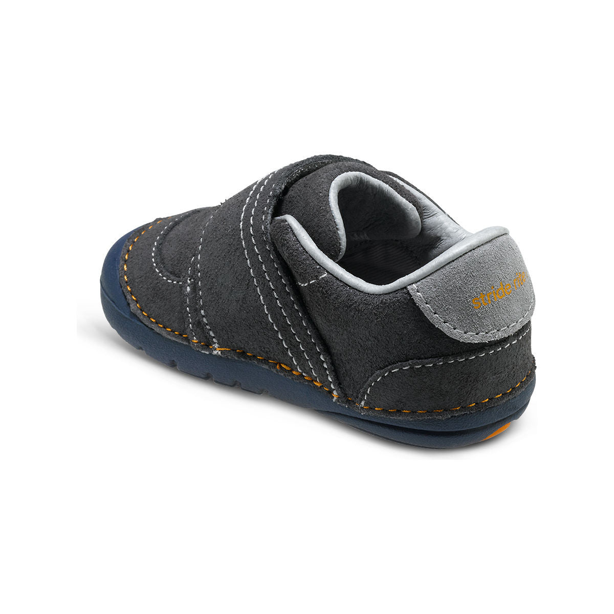 Stride Rite SM Grey Kellen Baby Toddler Shoe