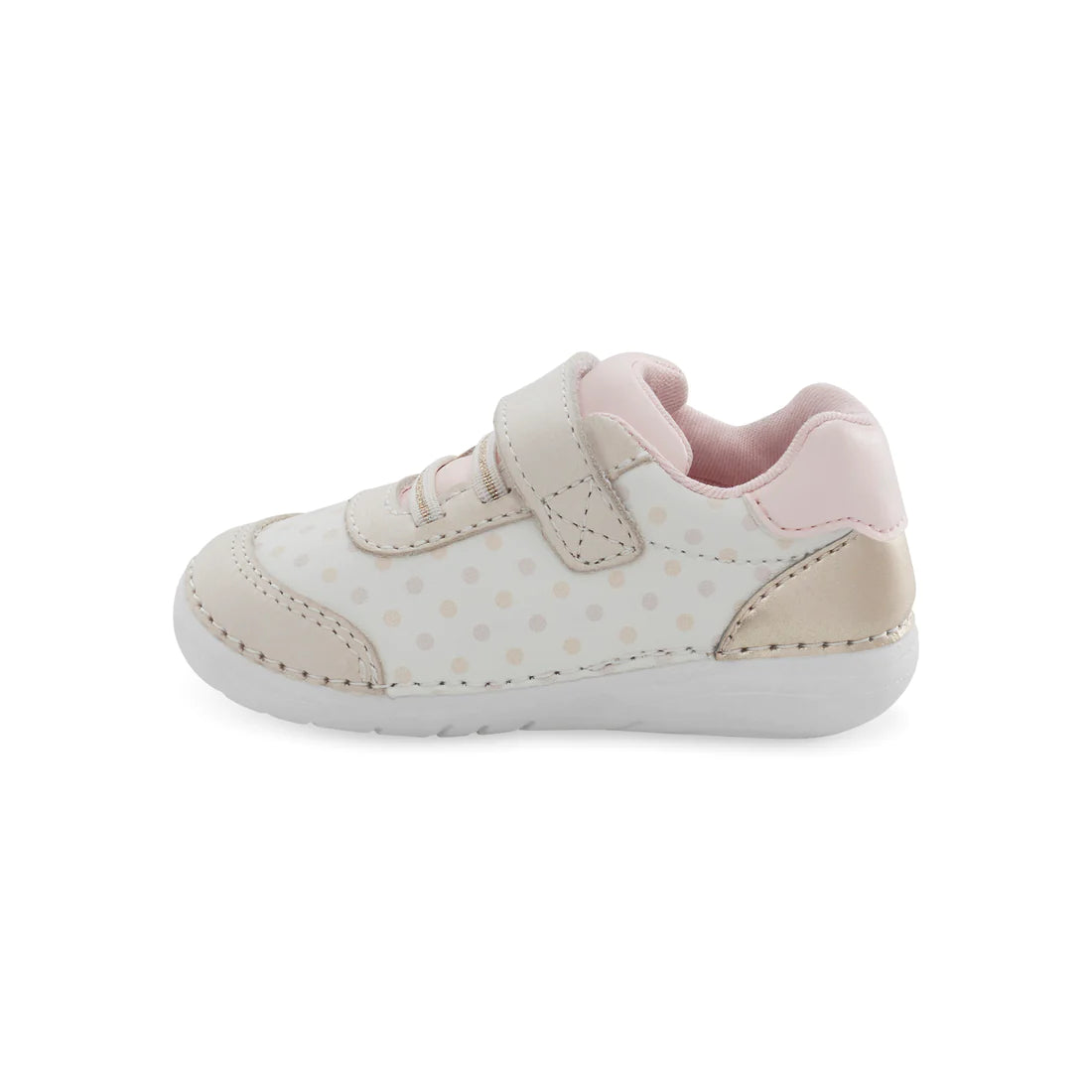 Stride Rite Toddler Sneaker, Pastel Dot Kennedy Soft Motion