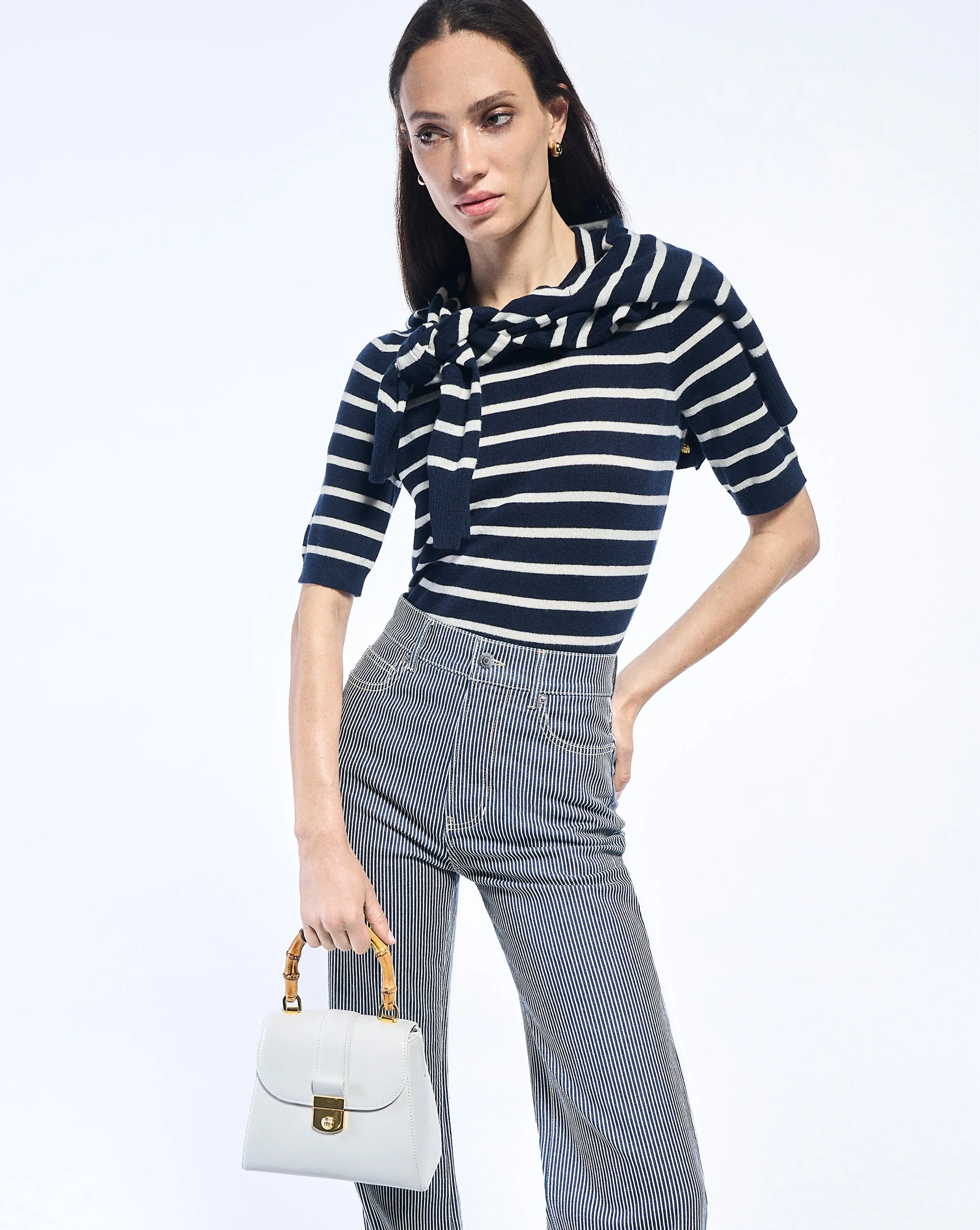 Striped Cashmere Sweater Shana