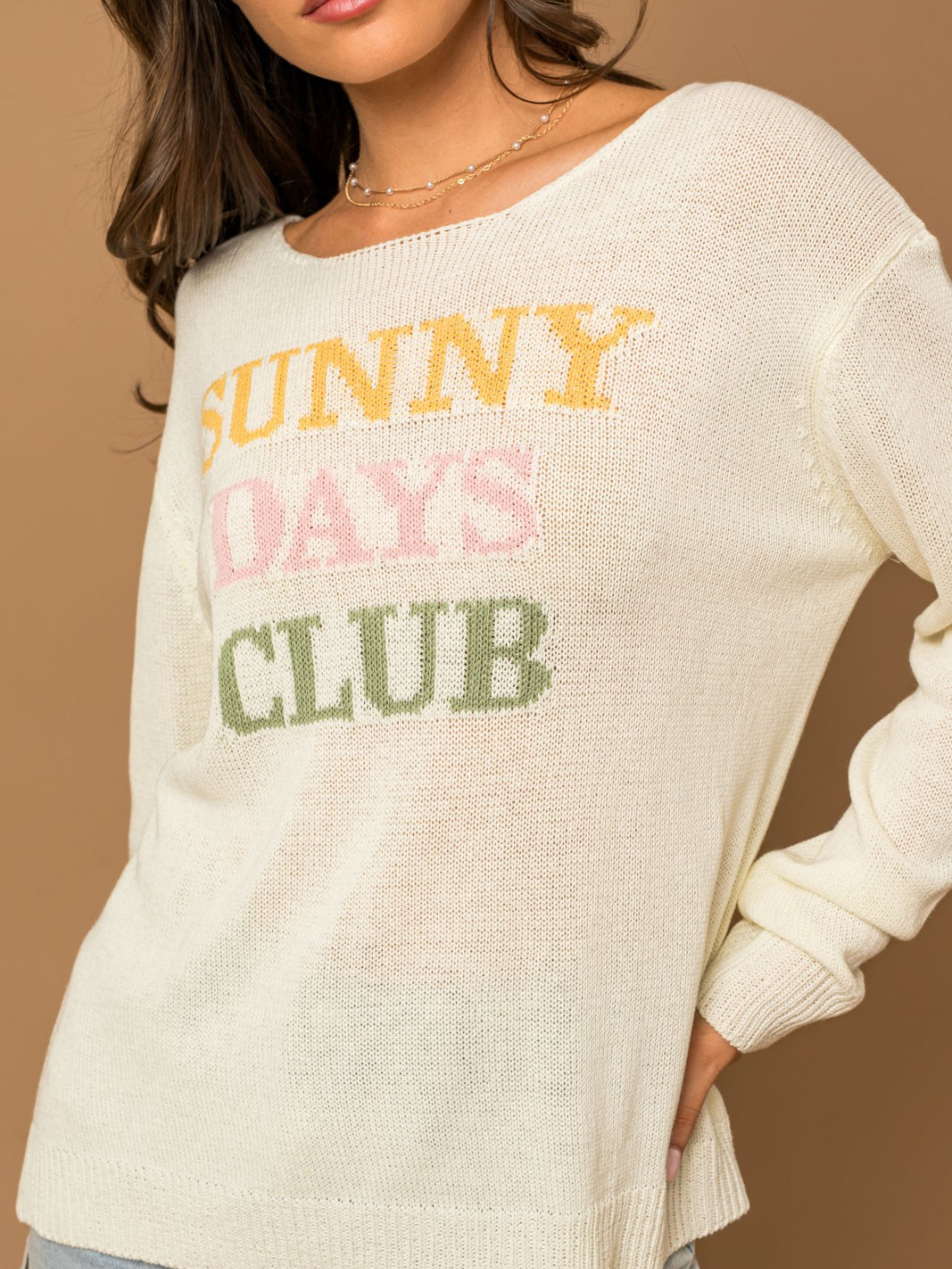 Sunny Day Club Sweater - Google SEO