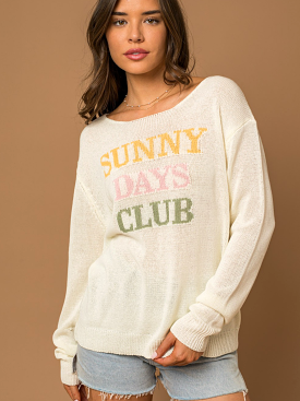 Sunny Day Club Sweater - Google SEO