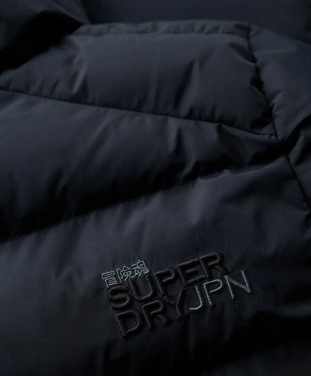 Superdry Eclipse Navy Hooded Sport Puffer Jacket