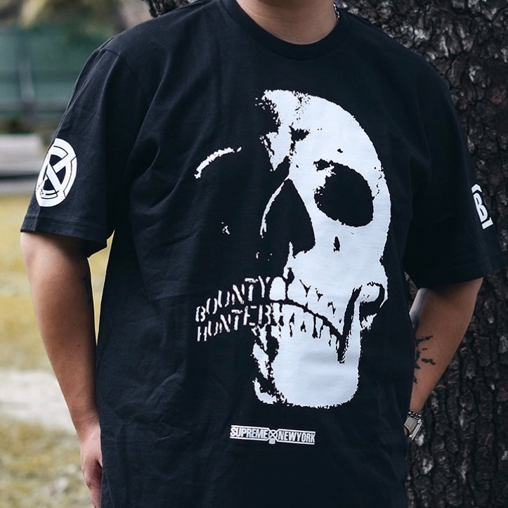 Supreme Bounty Hunter Skulls T-Shirt - Black