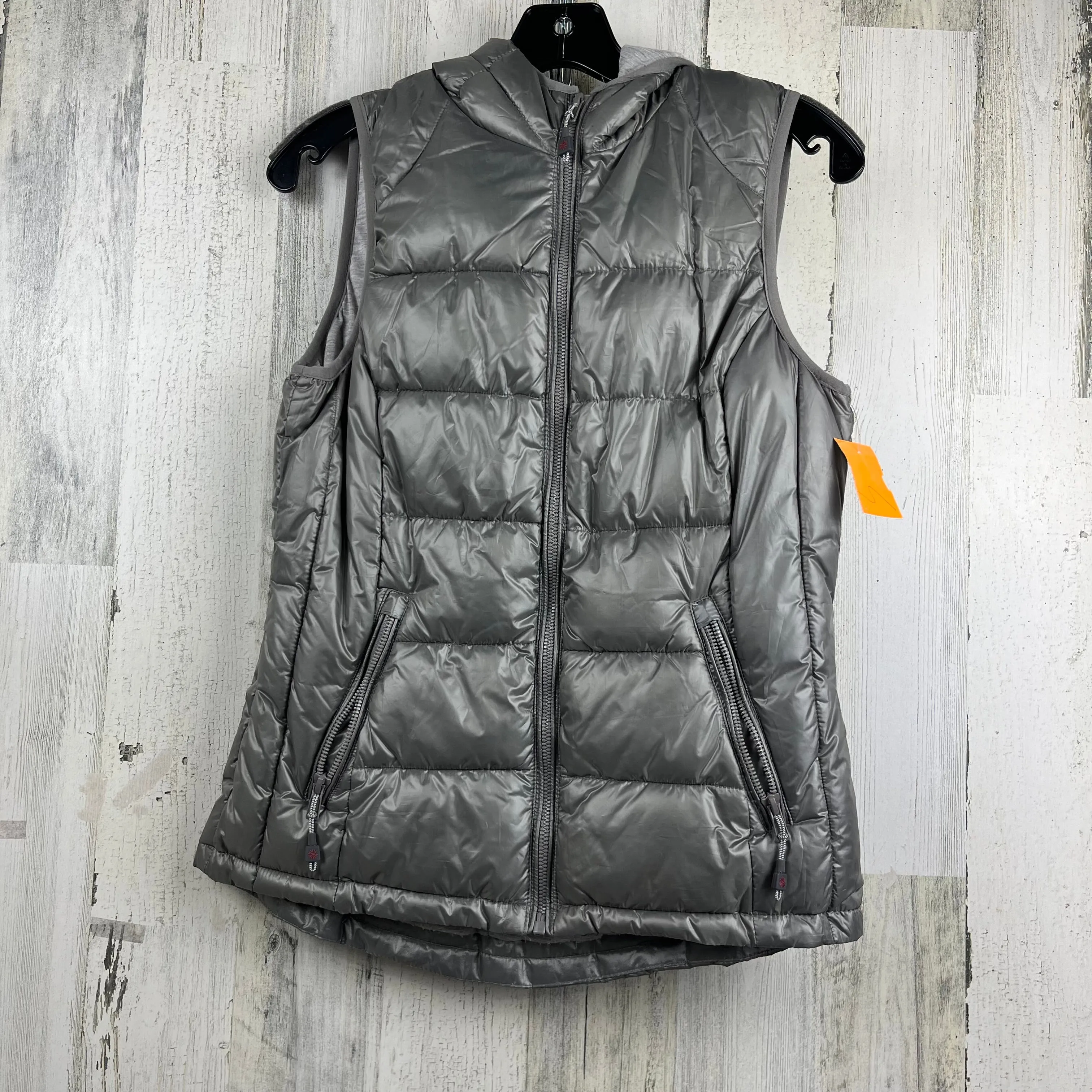 Tangerine Vest Puffer Quilted Size S