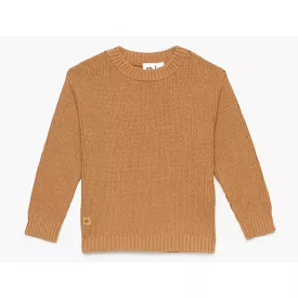 Tentree Kids Crew Sweater - Toffee Highline