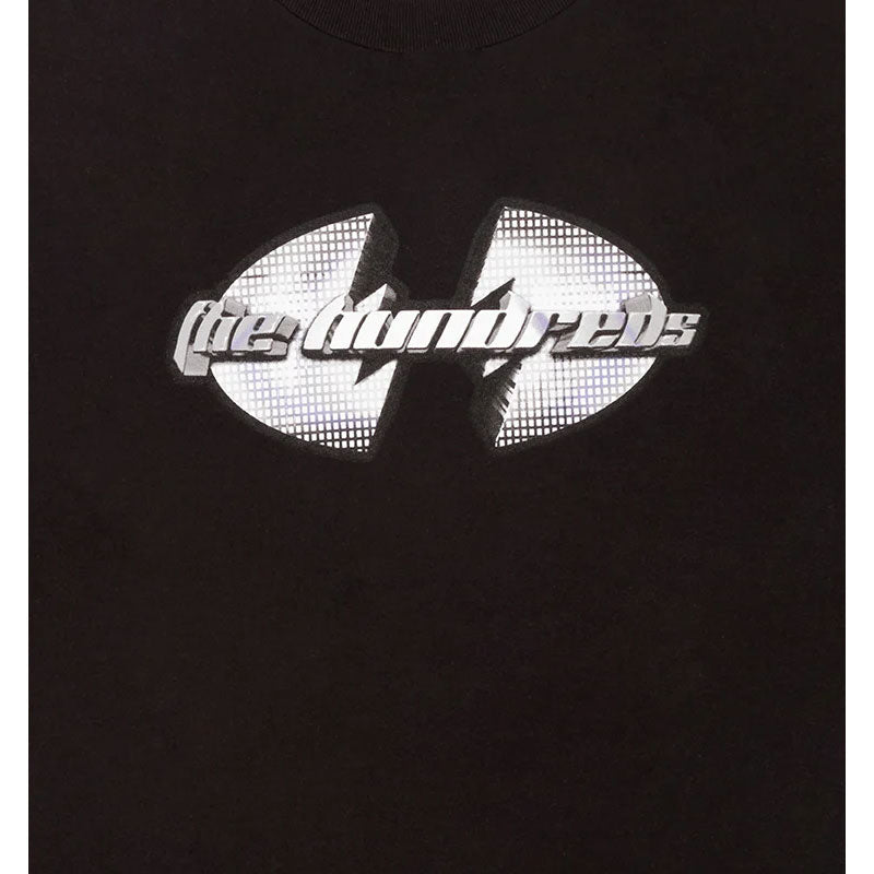 THE HUNDREDS Black Real Rap T-Shirt - T24P101024