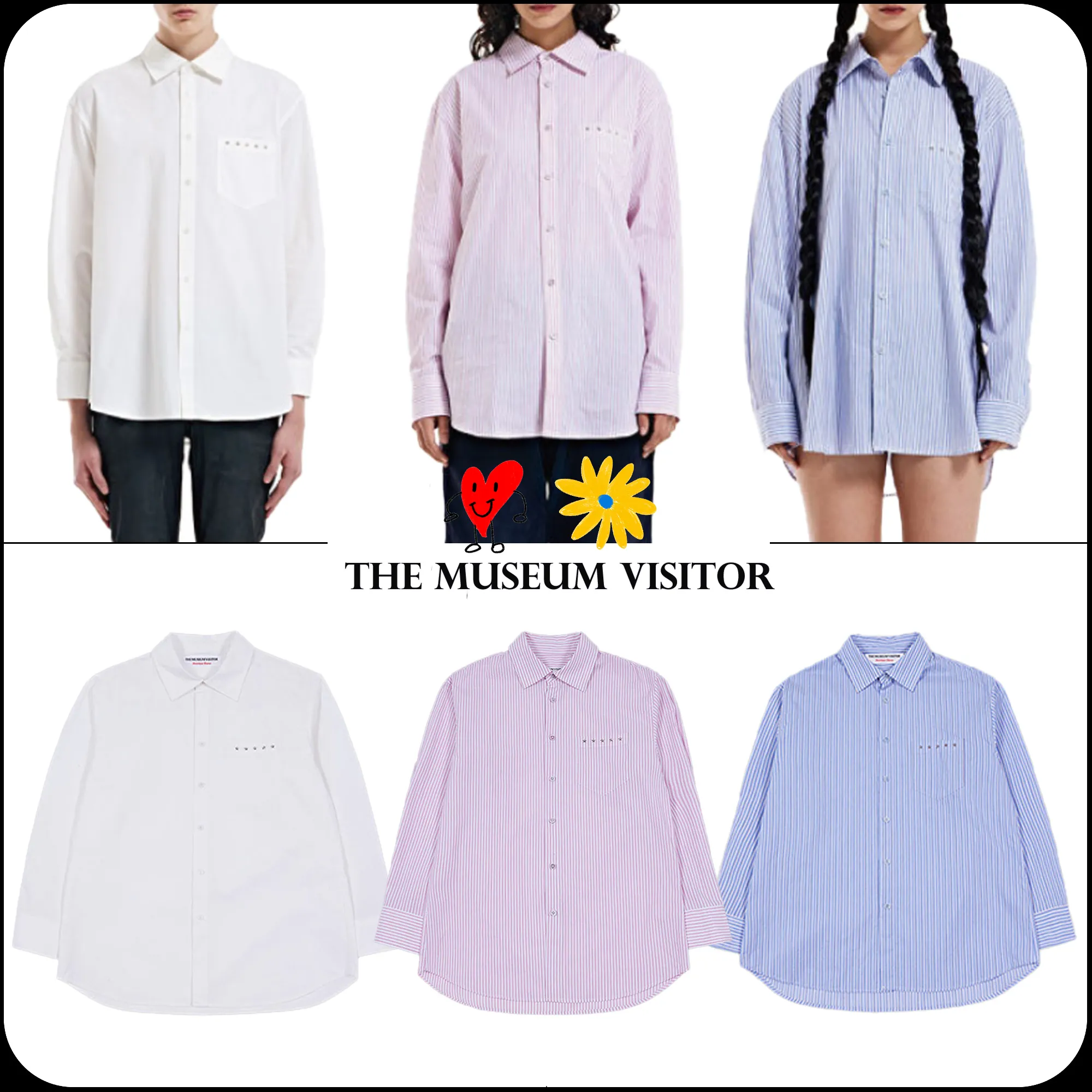 Museum Visitor | Five Star Stud Pocket Shirts