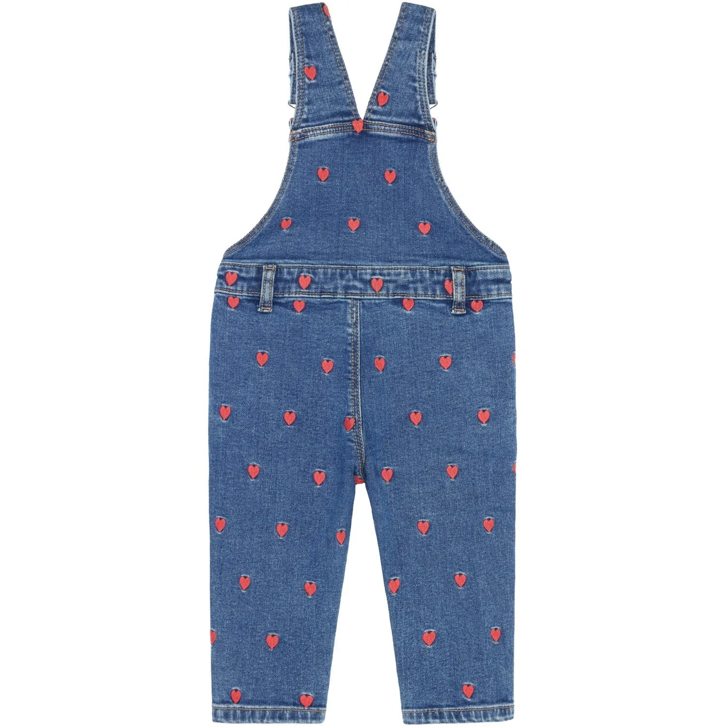 Blue Denim Wash Lovia Denim Dungarees - Siblings Medium.