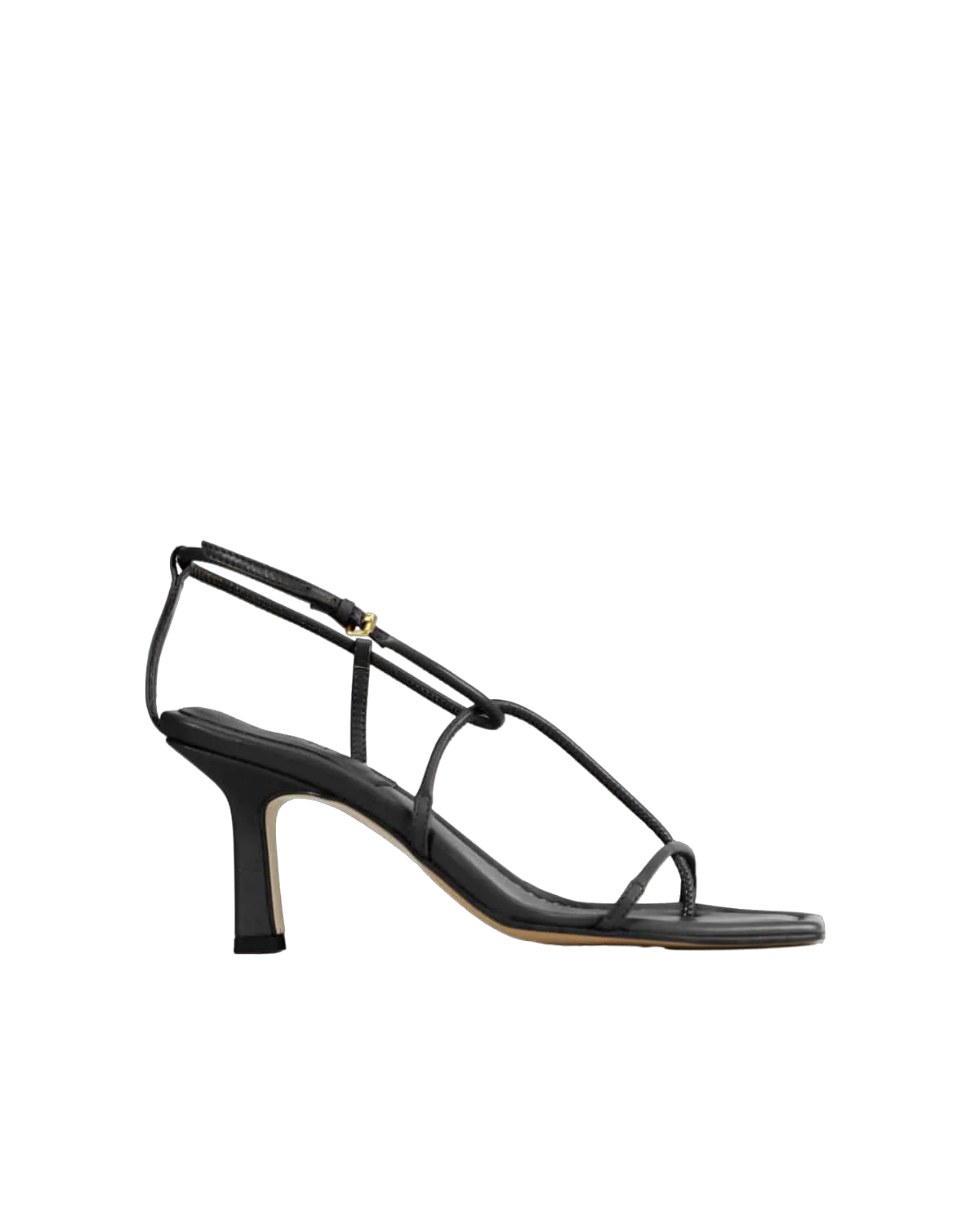 The Strappy Sandal - Black