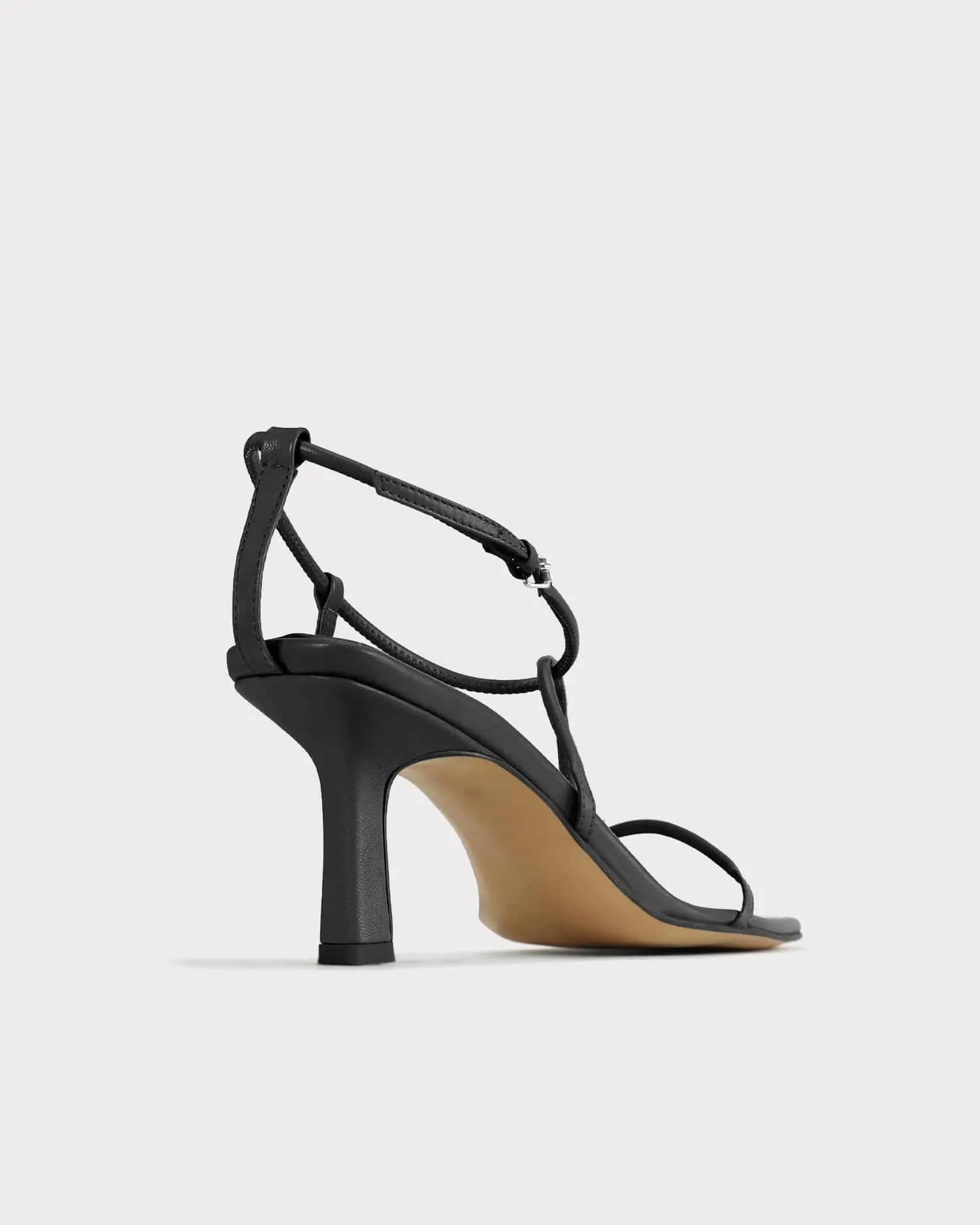 The Strappy Sandal - Black