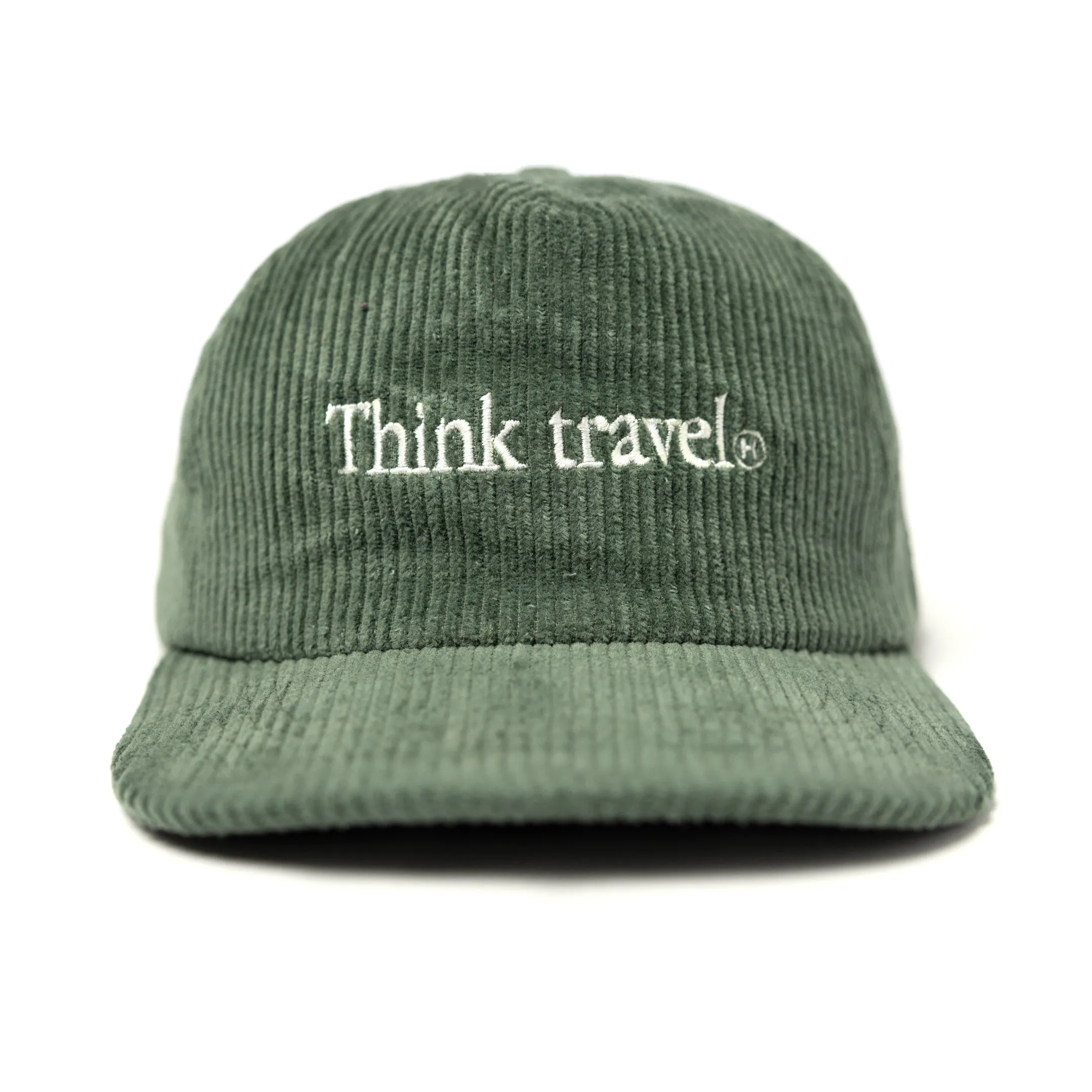 Olive Green Travel Corduroy Hat