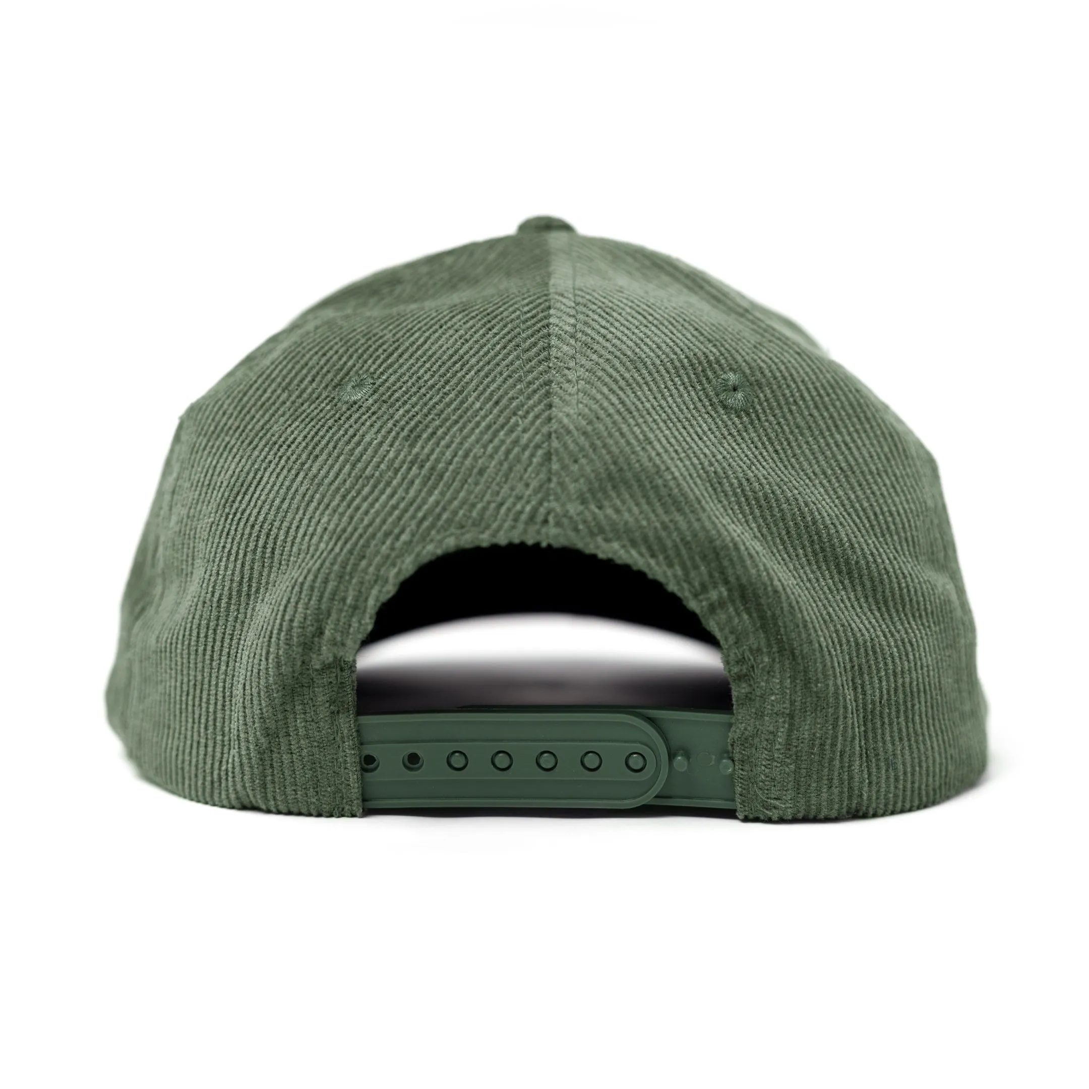 Olive Green Travel Corduroy Hat