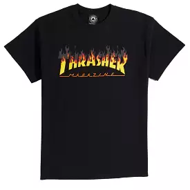 Thrasher black t-shirt barbecue SS