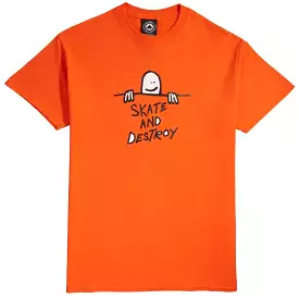 Thrasher Gonz Sad Logo T-Shirt - Orange