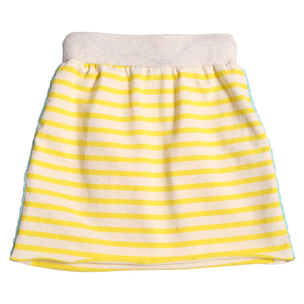 Tia Cibani Kids Child Mariner Crochet Skirt Submarine Yellow