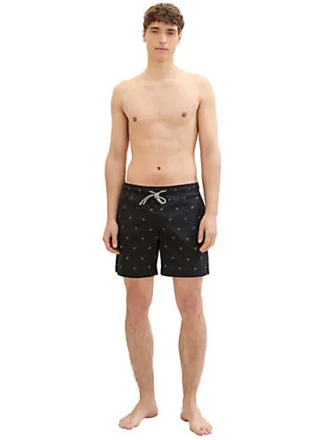 Tom Tailor Grattan Printed Drawstring Swim Shorts