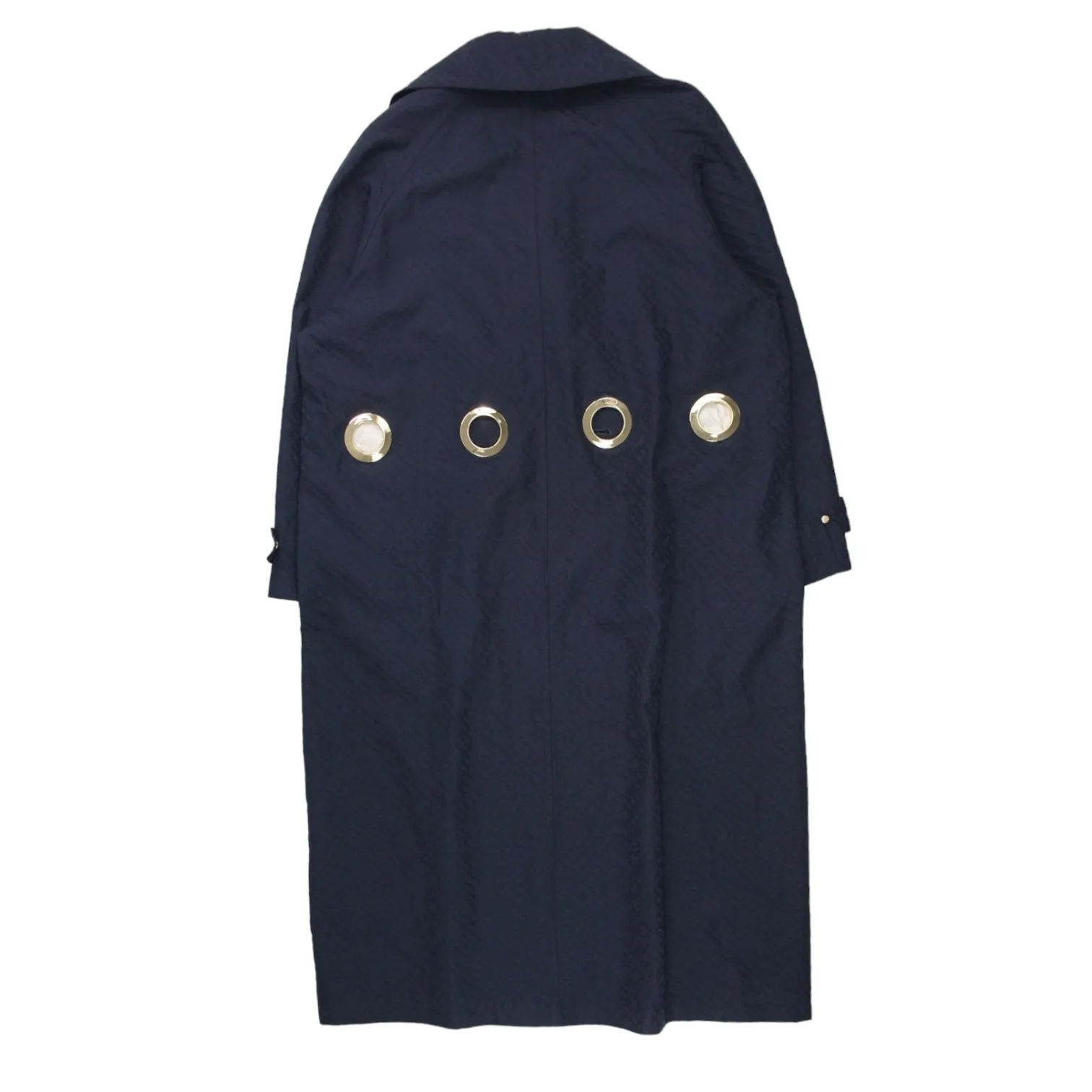 Tommy Hilfiger Preppy Navy Trench Coat Sale