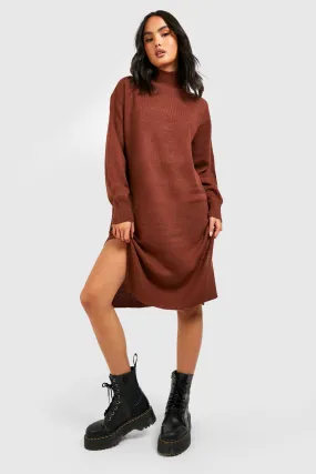 Turtleneck Sweater Dress