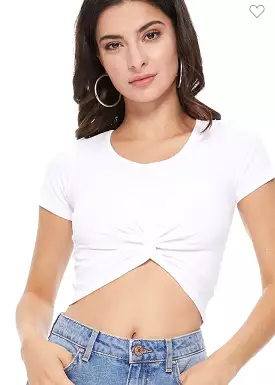 Twisted Crop Top