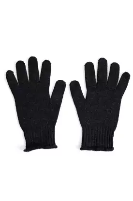 Uimi Black Jersey Glove with Jasmine design