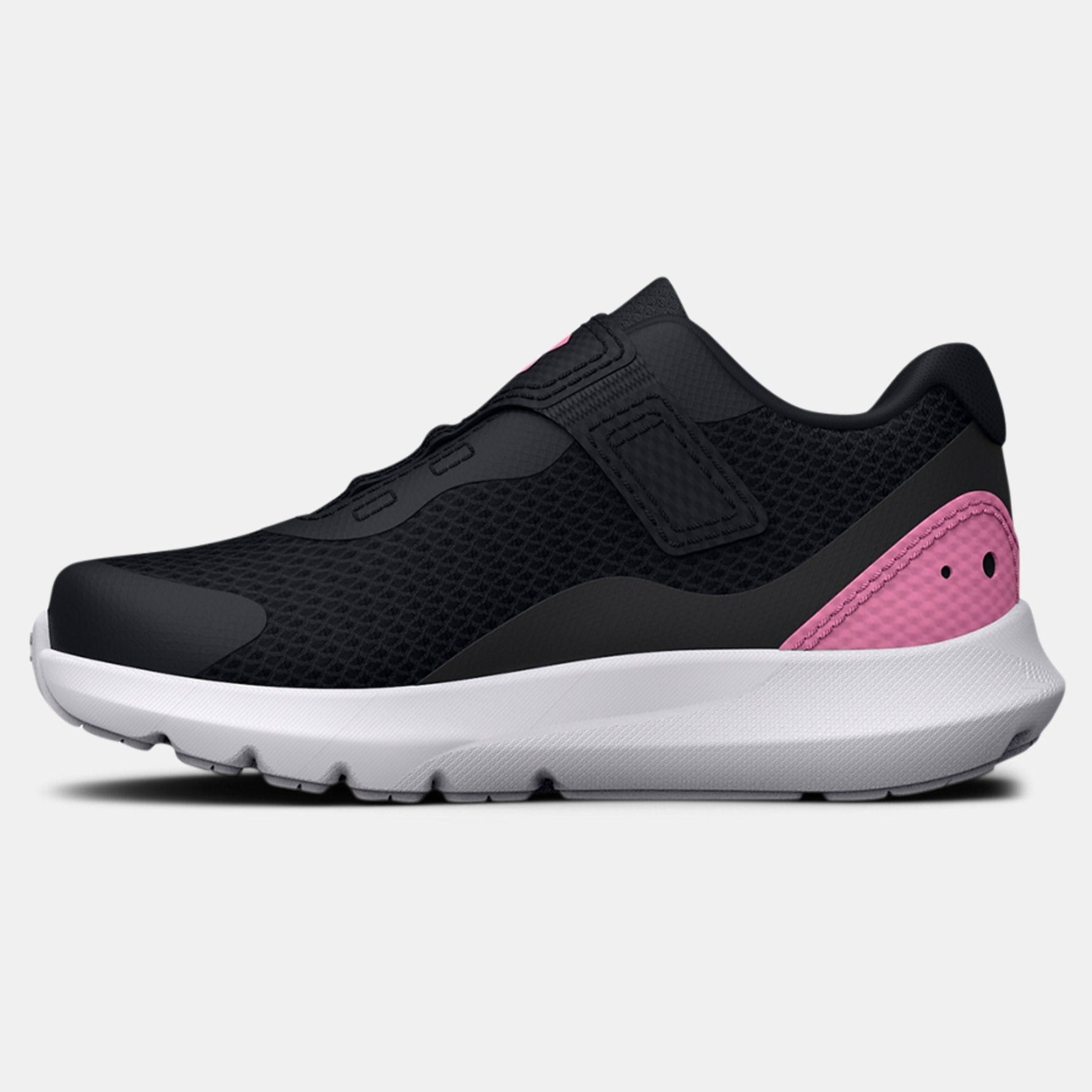 Under Armour Black Flamingo Surge Toddler Sneaker.