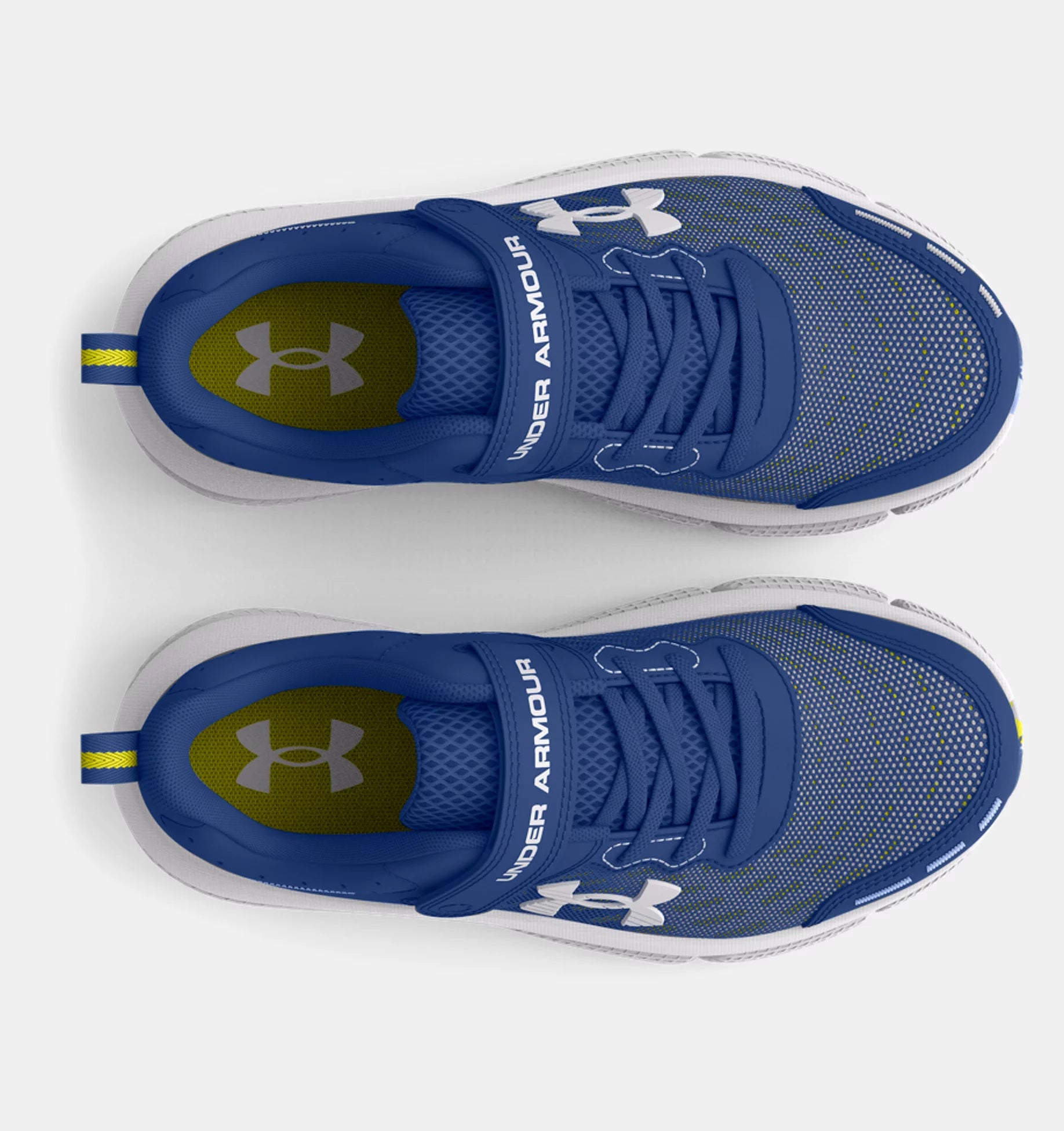 Under Armour Blue Mirage Starfruit Halo Grey Childrens Sneaker