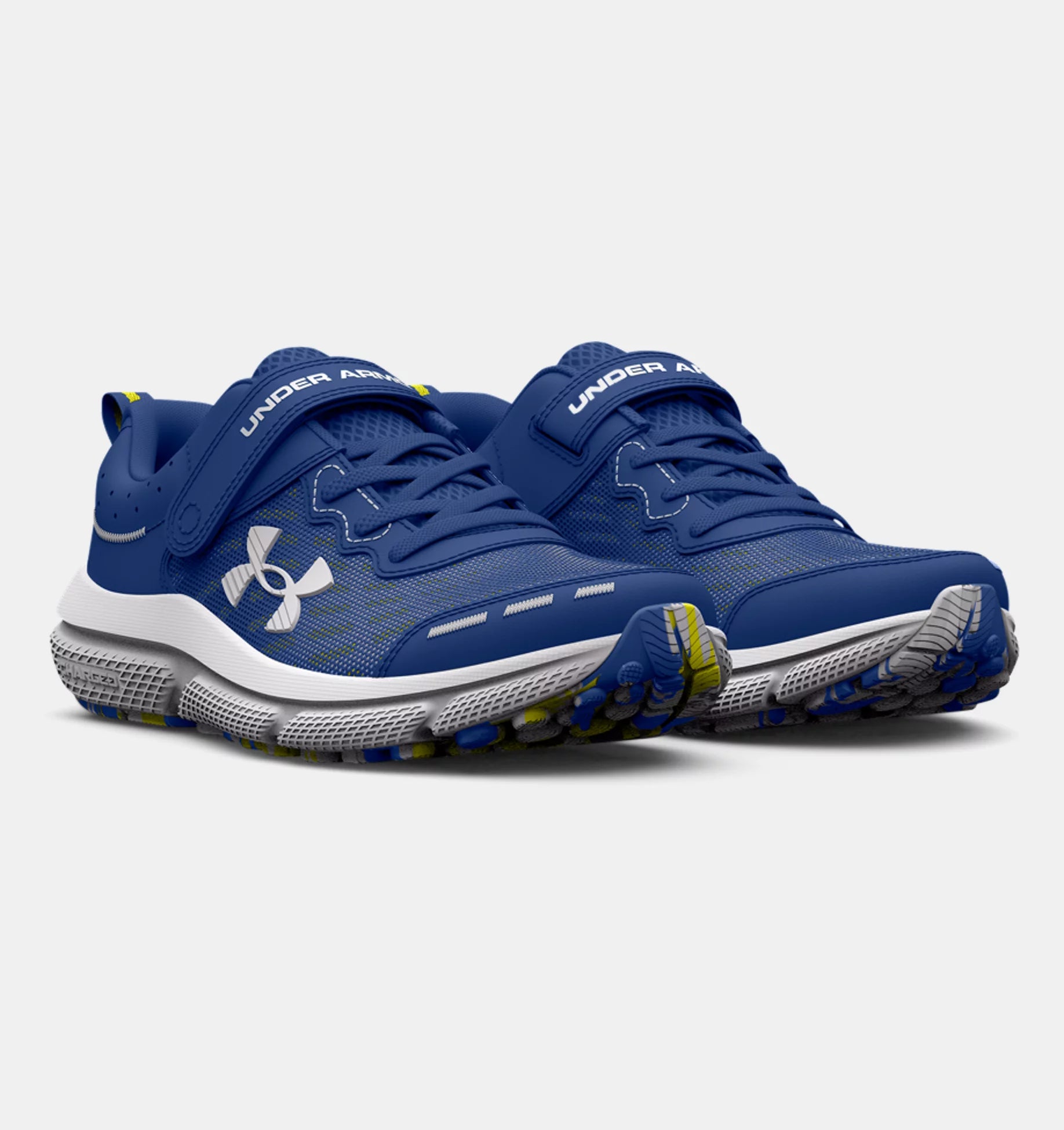 Under Armour Blue Mirage Starfruit Halo Grey Childrens Sneaker