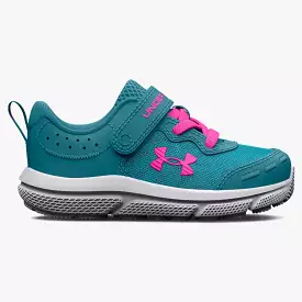 Under Armour Glacier Blue Halo Grey Rebel Pink Toddler Sneaker