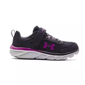 Under Armour Kids Sneaker - Tempered Steel/Pink Fog/Strobe Assert 9 A/C.