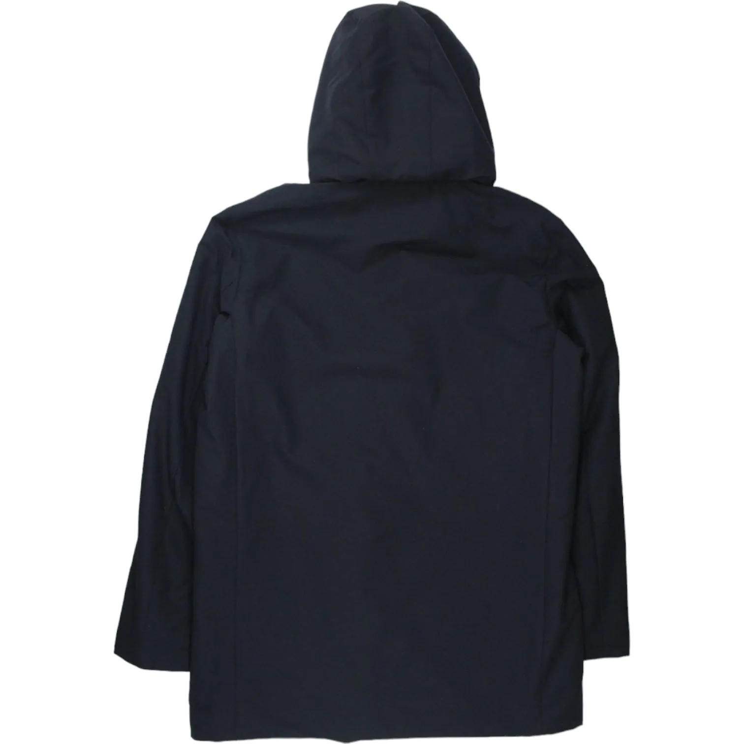 Uniqlo Black Hybrid Down Coat - Winter Essential