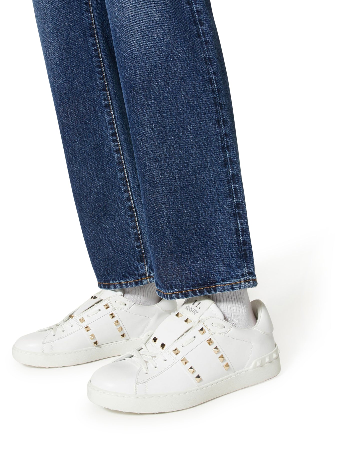 Untitled Rockstud Sneaker in Vitello