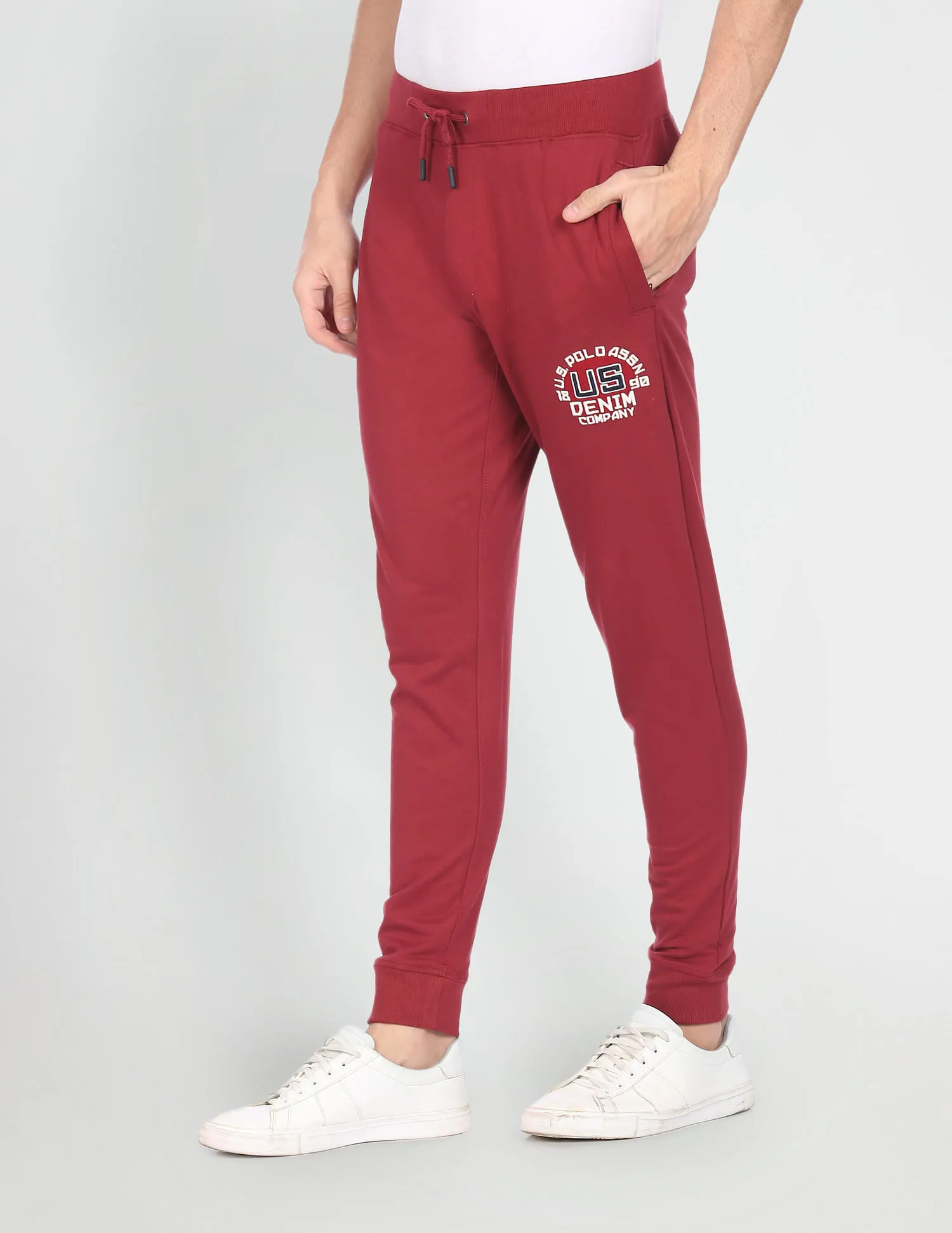 Solid Joggers with Drawstring Waist from U.S. Polo Assn. Denim Co.