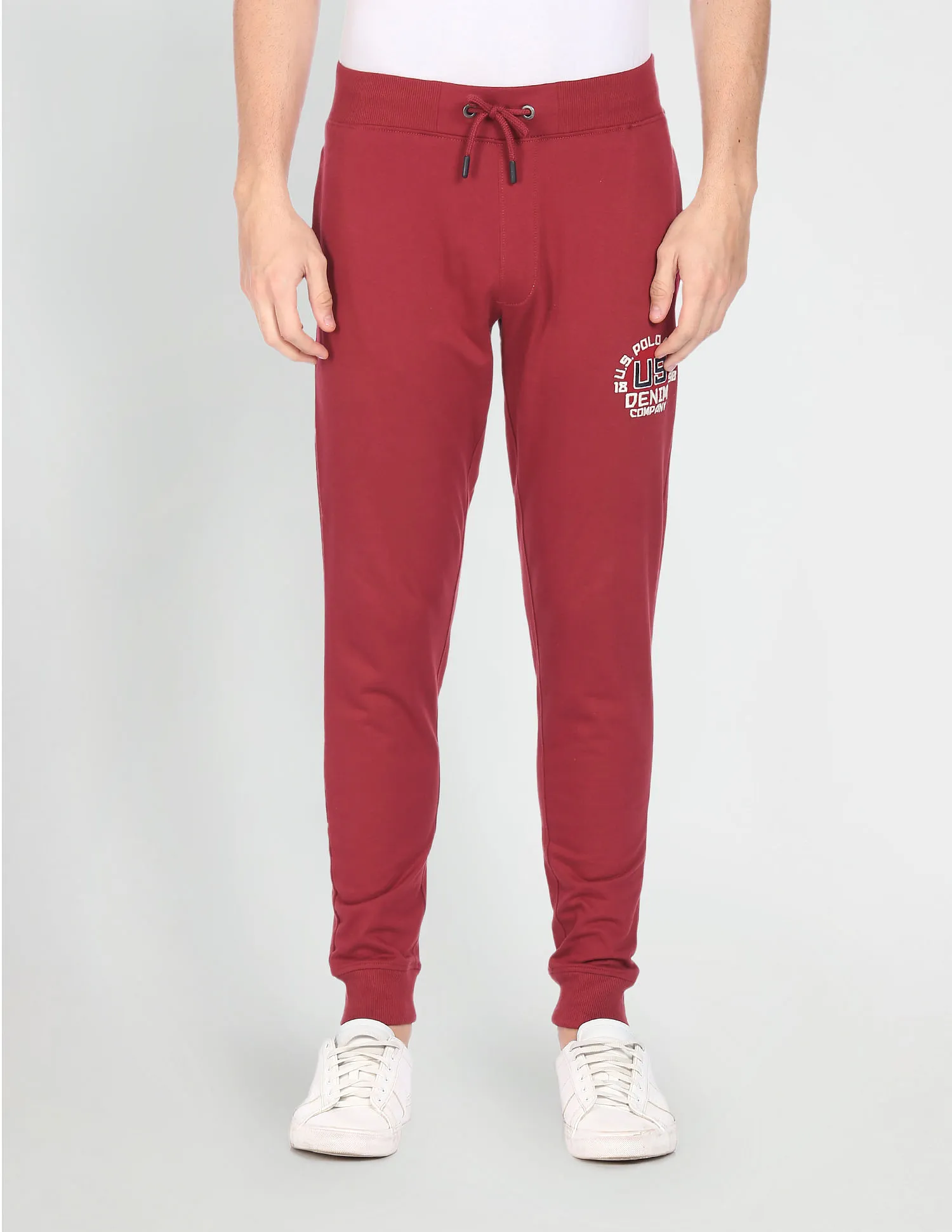 Solid Joggers with Drawstring Waist from U.S. Polo Assn. Denim Co.