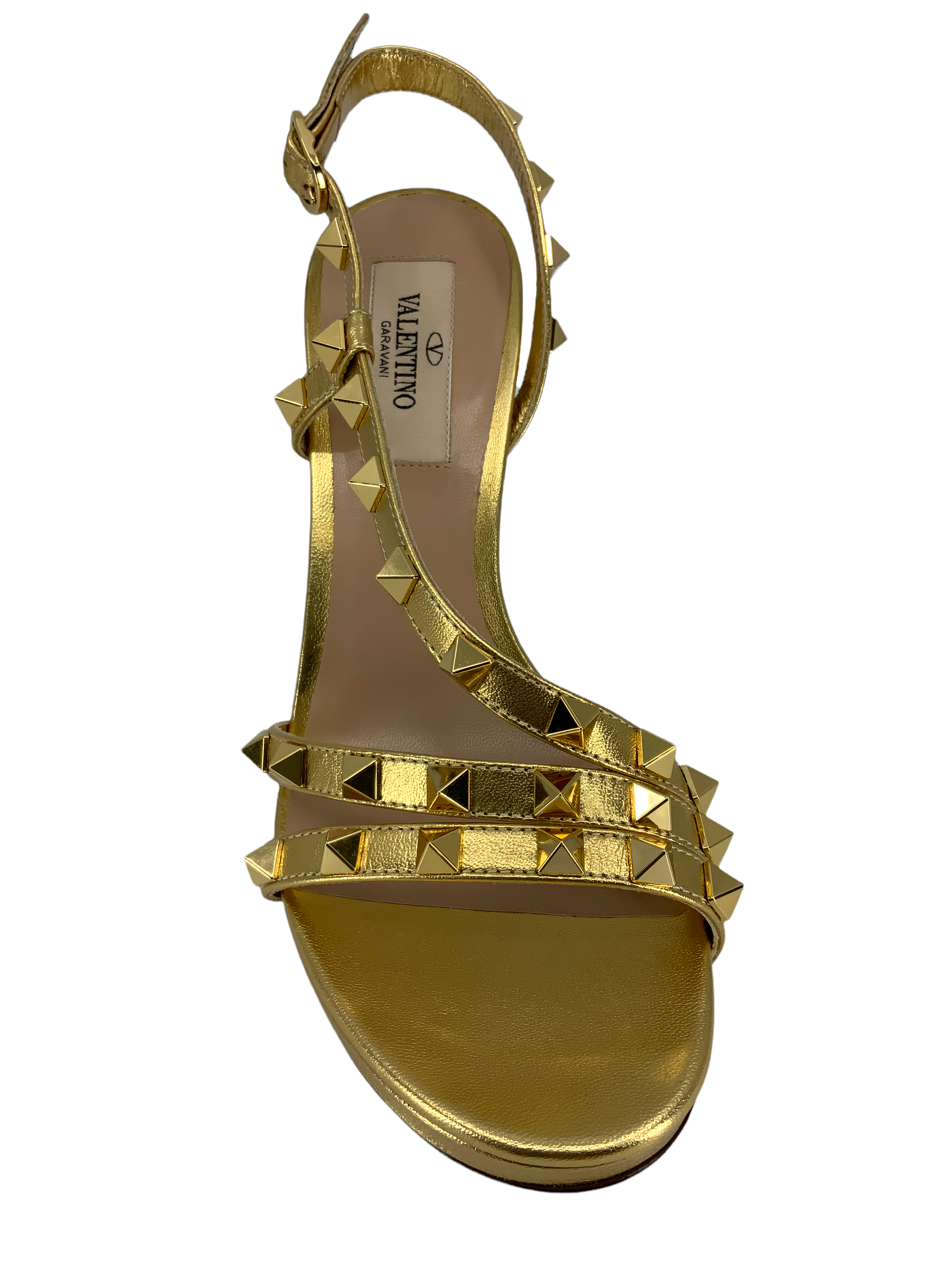 Valentino Garavani Rockstud Sandals Size 5.5 for Sale