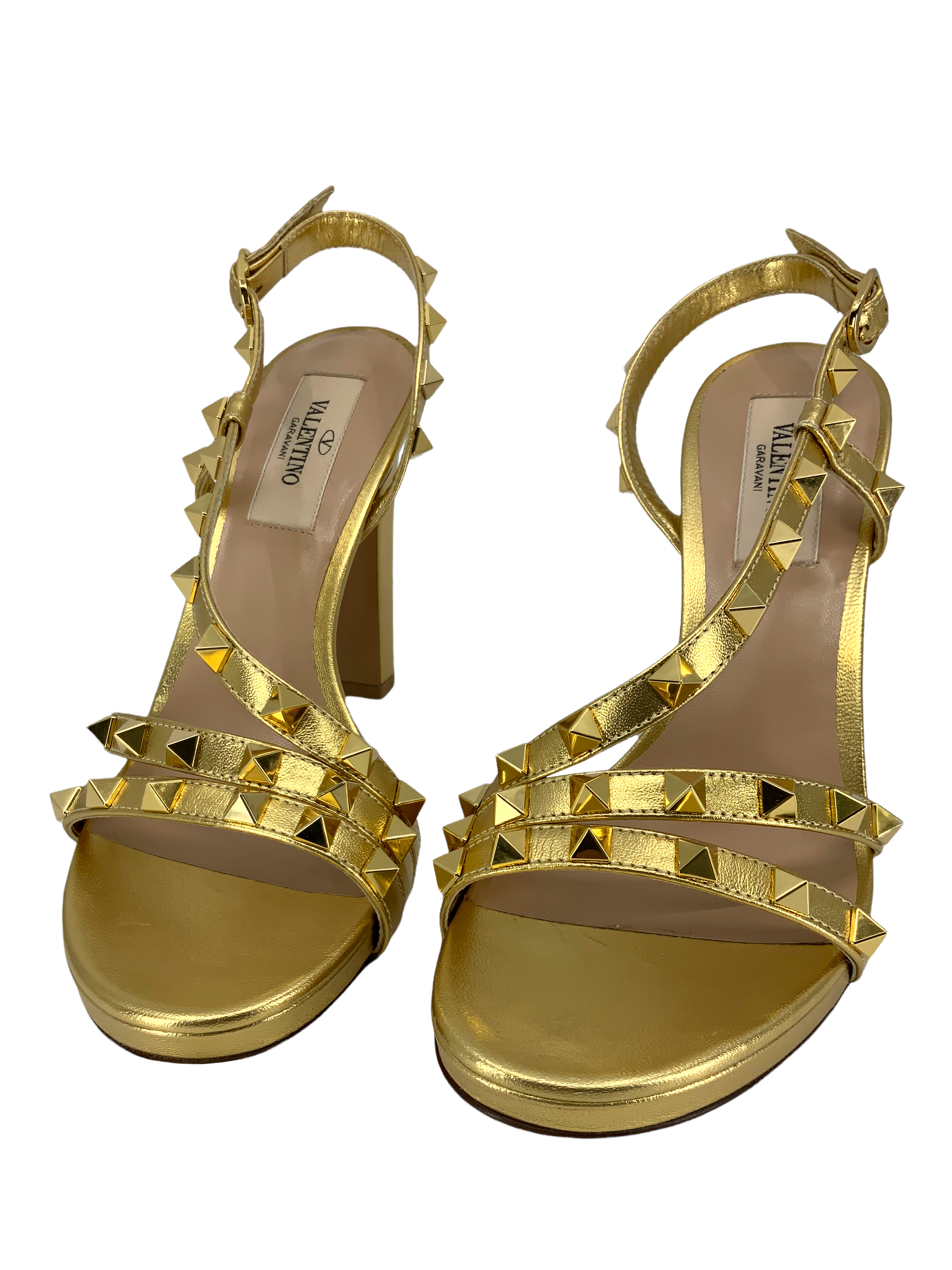 Valentino Garavani Rockstud Sandals Size 5.5 for Sale