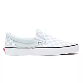 VANS Baby Blue Checkerboard Slip-On Youth Shoe