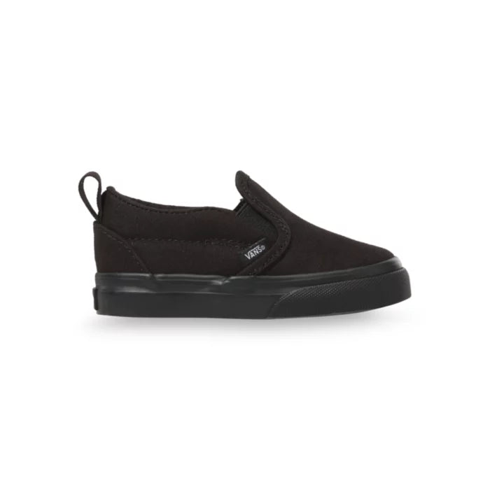 VANS Black Slip-On Sneaker for Baby and Toddler