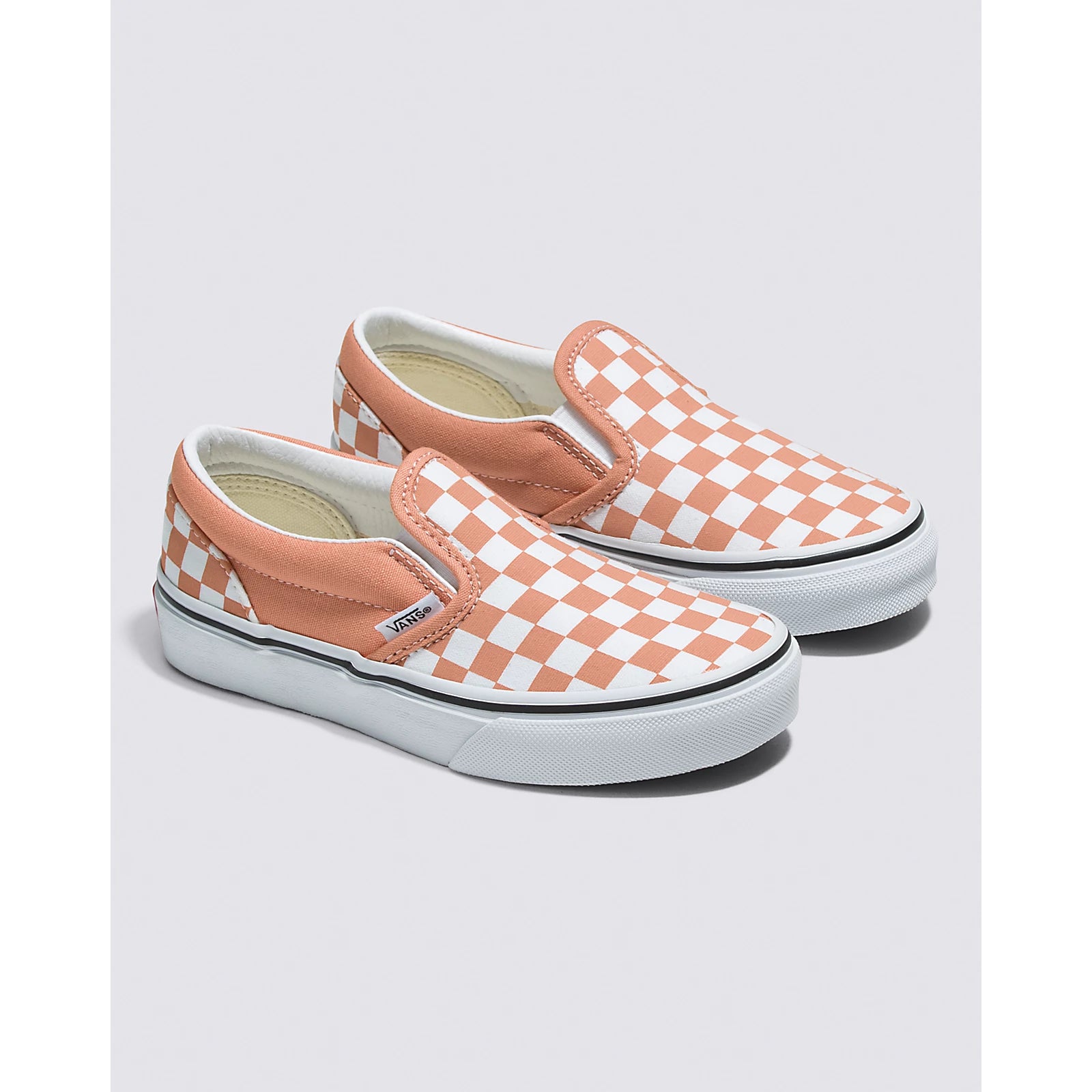 VANS Classic Slip-On Children's Sneaker with Sun Baked Checkerboard Pattern