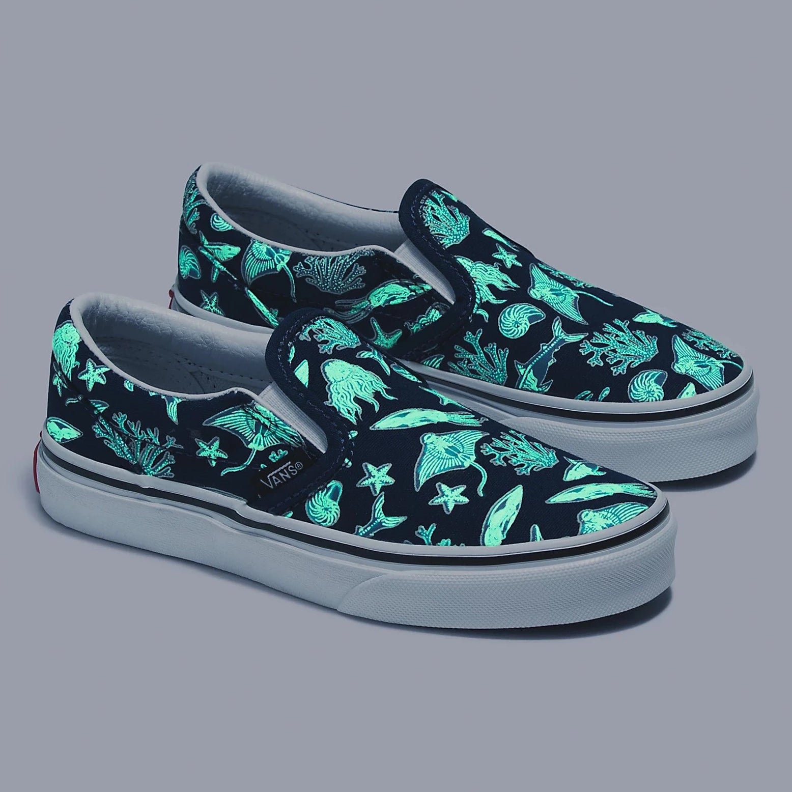 VANS Ocean Glow Slip-On Children's Sneaker