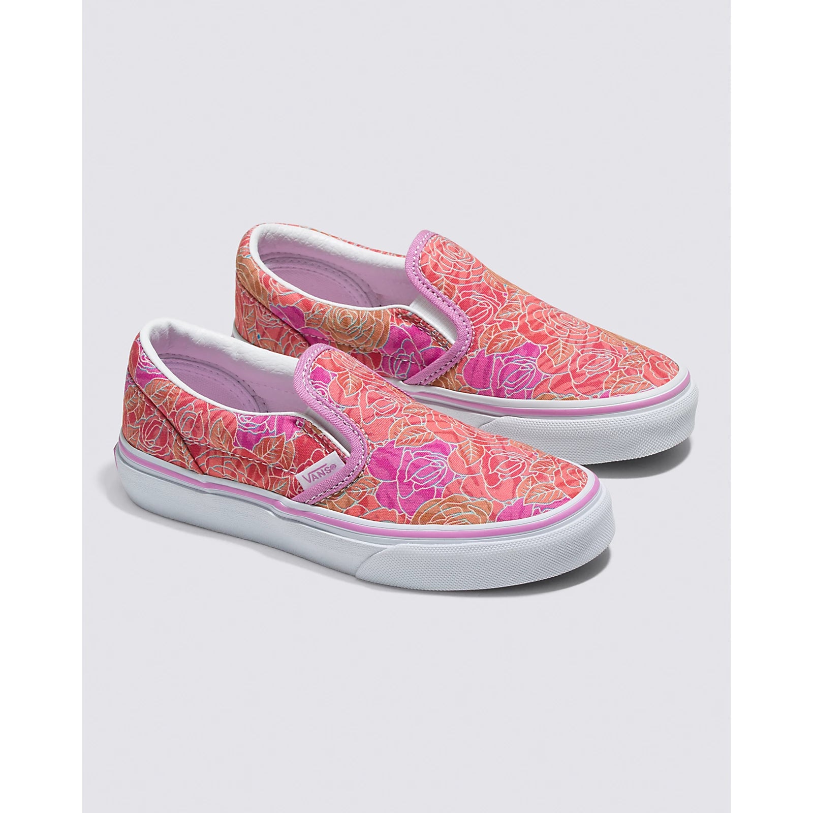 VANS Rose Camo Slip-On Kids Sneaker