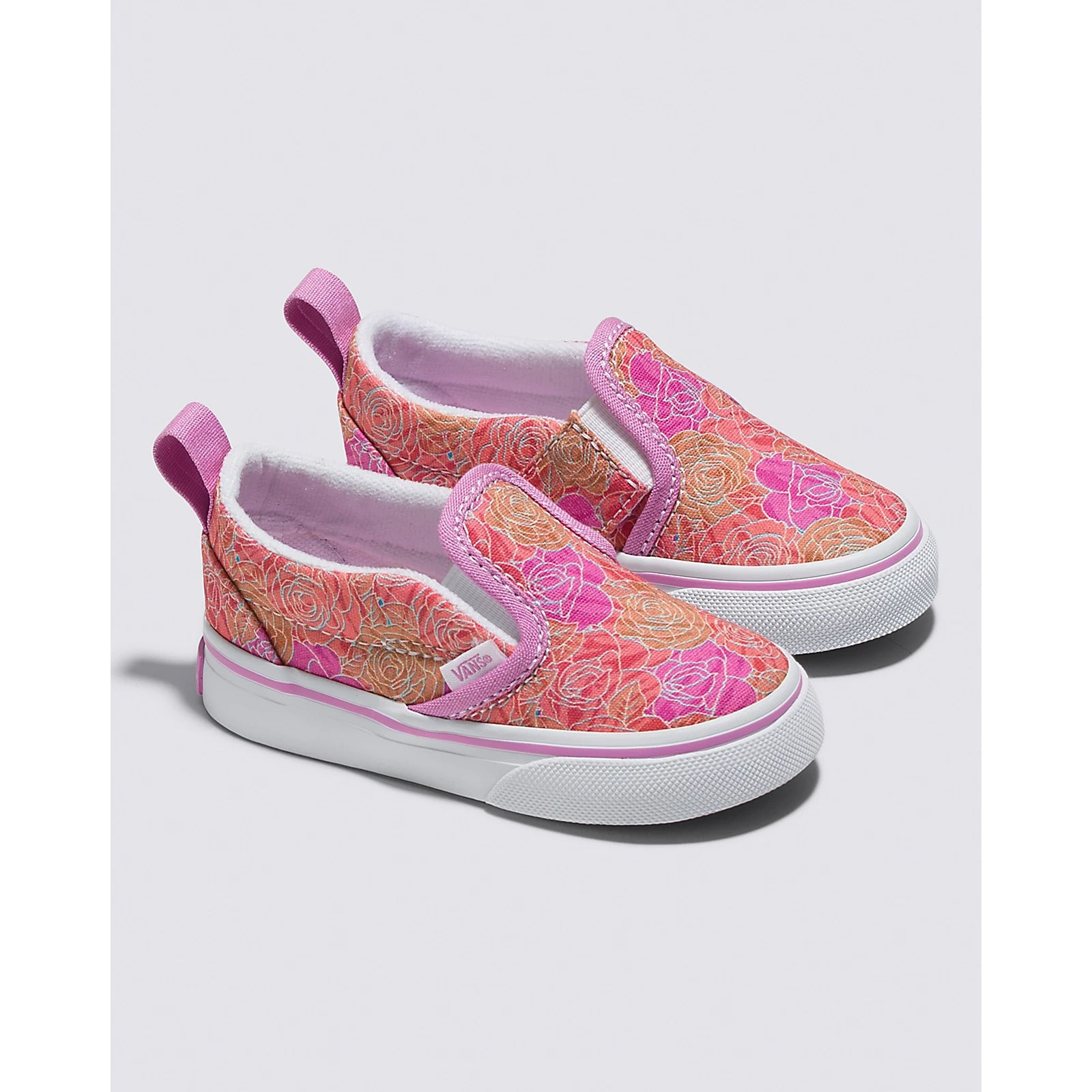 Vans Rose Camo Slip-On Toddler Sneaker