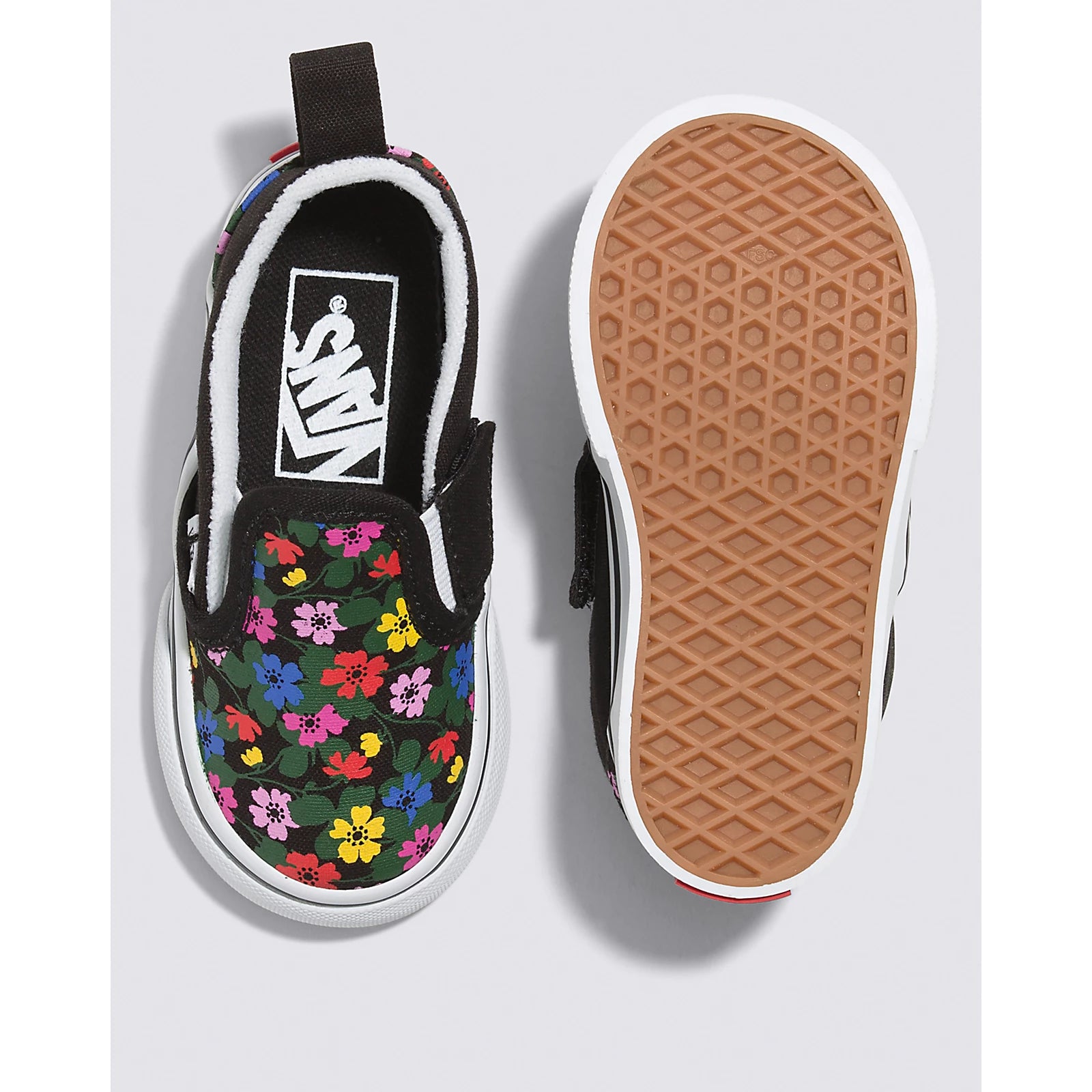 VANS Toddler Floral Slip-On Sneaker