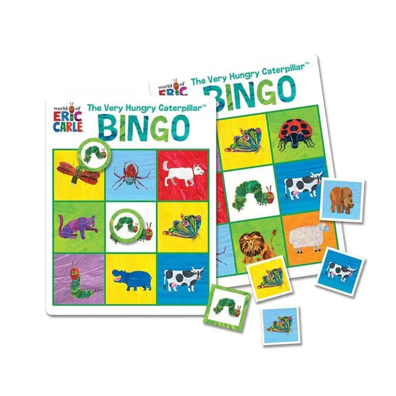 Hungry Caterpillar Bingo Game