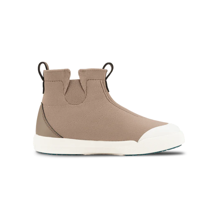 Vessi Brown Kids' Chelsea Sneaker in Shiitake