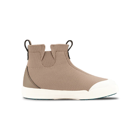 Vessi Brown Kids' Chelsea Sneaker in Shiitake