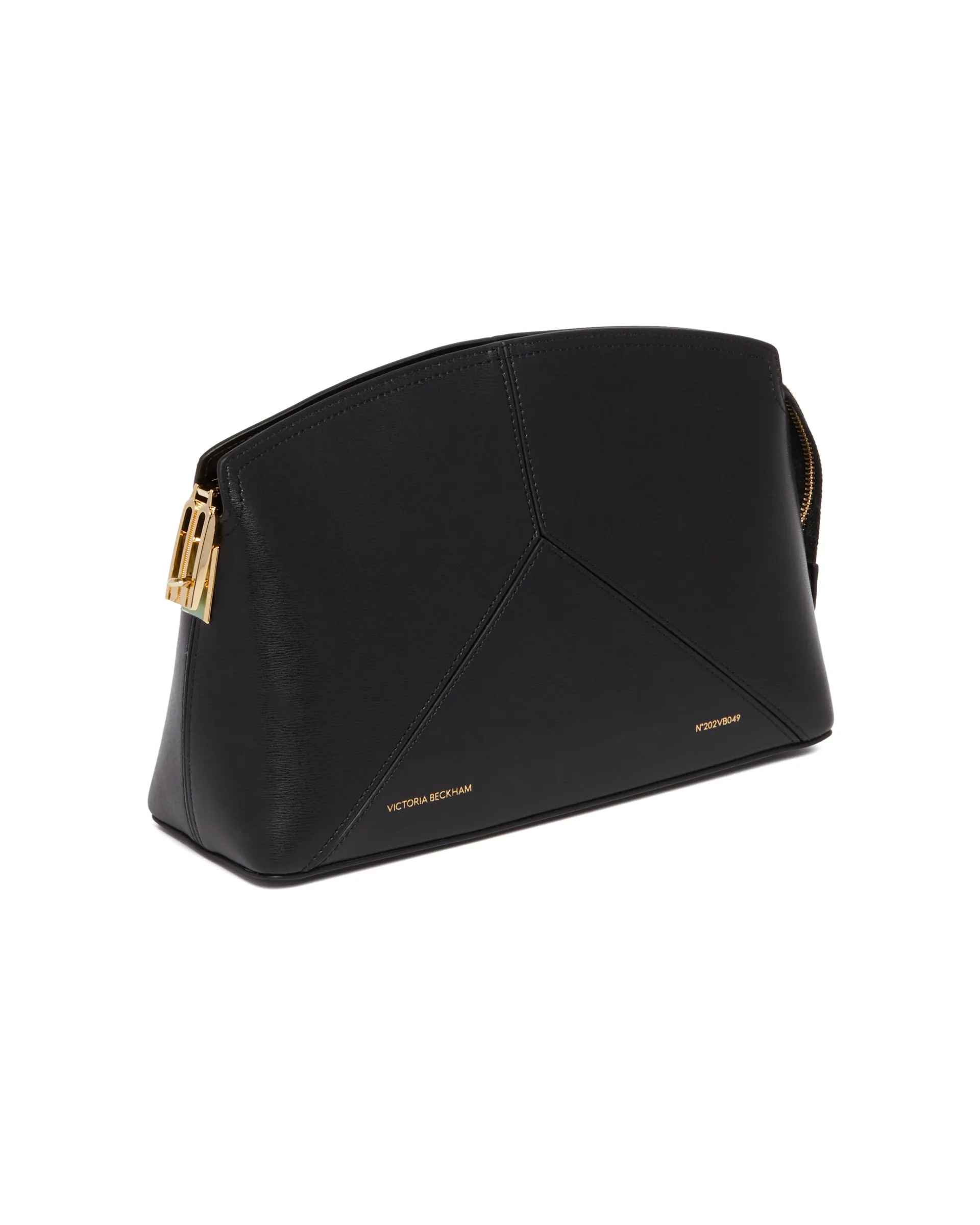 Victoria Black Clutch Bag.